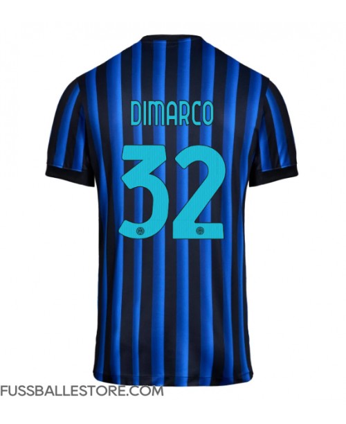 Günstige Inter Milan Federico Dimarco #32 Heimtrikot 2025-26 Kurzarm Günstige Inter Milan Federico Dimarco #32 Heimtrikot 2025-26 Kurzarm
